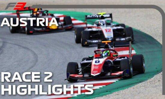 F3 Race 2 Highlights | 2021 Austrian Grand Prix