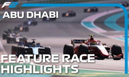 F2 Feature Race Highlights | 2021 Abu Dhabi Grand Prix