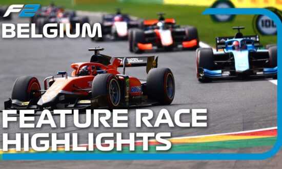 F2 Feature Race Highlights | 2022 Belgian Grand Prix