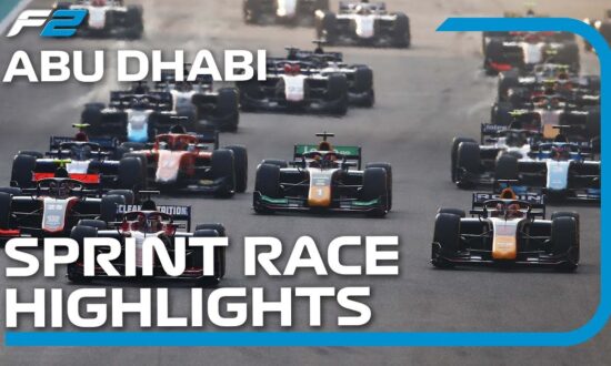 F2 Sprint Race Highlights | 2022 Abu Dhabi Grand Prix