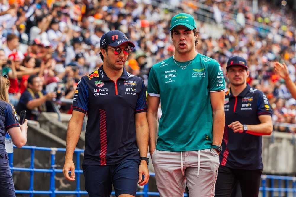 Stroll start vanuit de pitstraat bij de Mexico GP