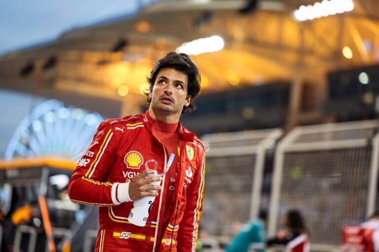 Sainz niet meer in actie in Jeddah