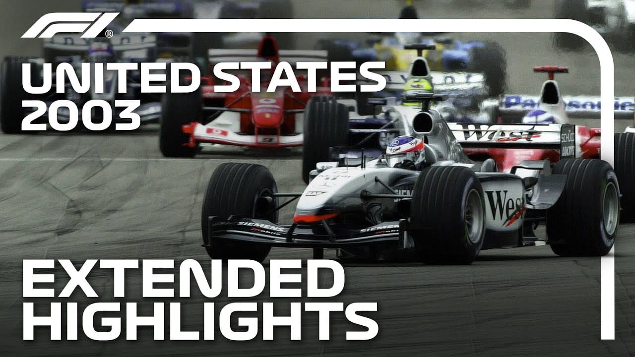Race Highlights | 2003 United States Grand Prix | Extended Highlights