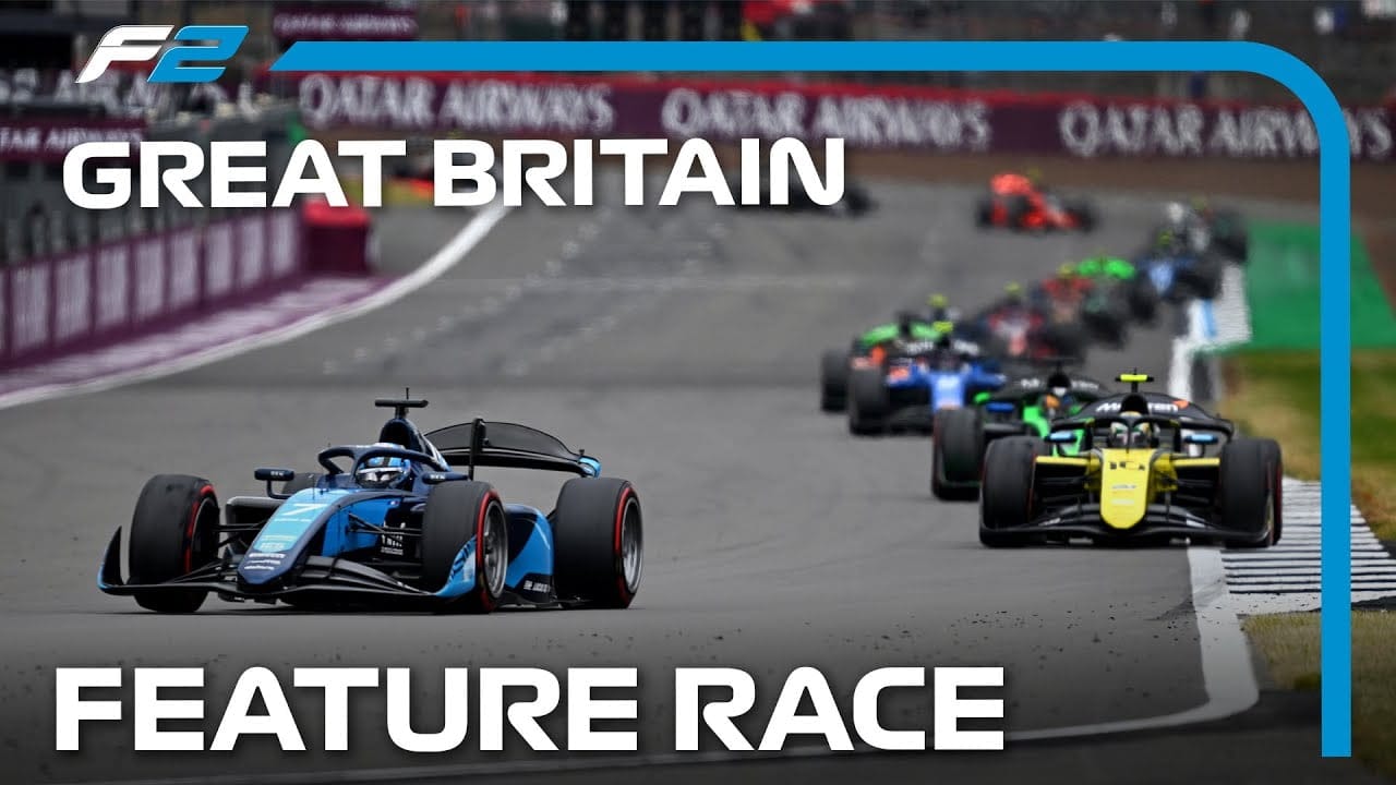 F2 Feature Race Highlights | 2024 British Grand Prix