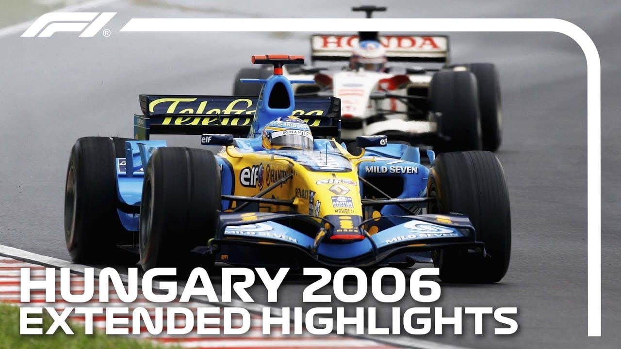 Extended Race Highlights | 2006 Hungarian Grand Prix