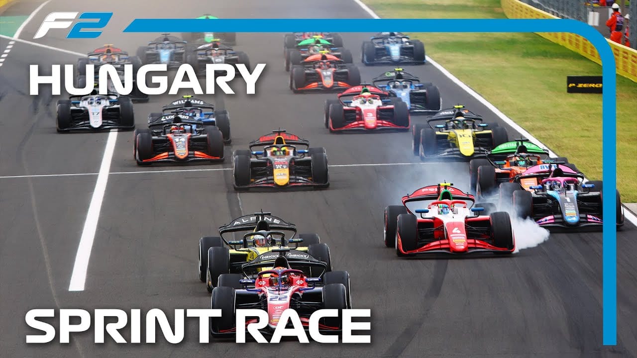 F2 Sprint Race Highlights | 2024 Hungarian Grand Prix