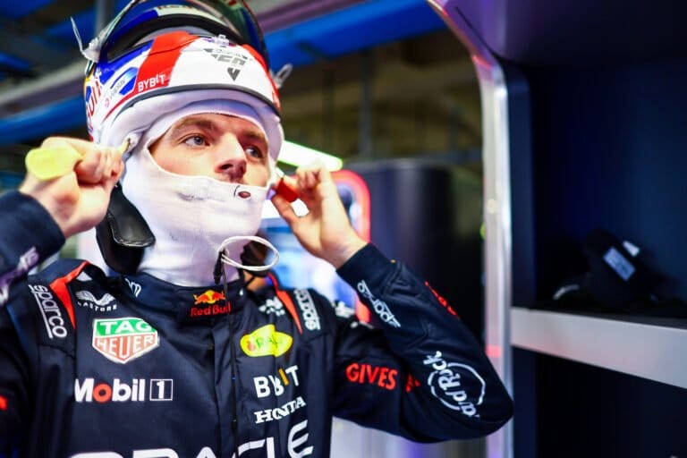 De startopstelling voor de Grand Prix van Italië