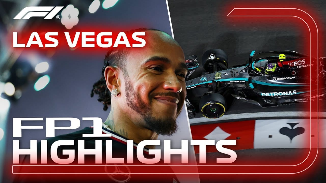 FP1 Highlights | 2024 Las Vegas Grand Prix