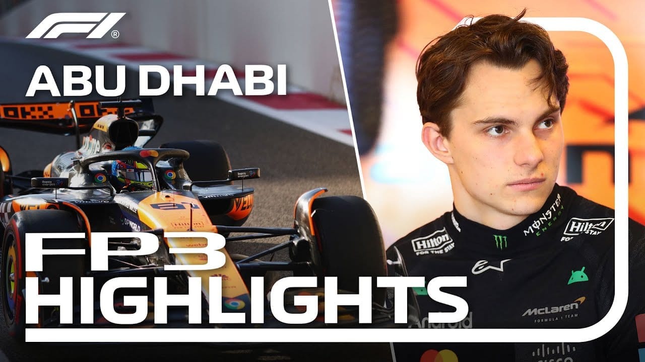 FP3 Highlights | 2024 Abu Dhabi Grand Prix