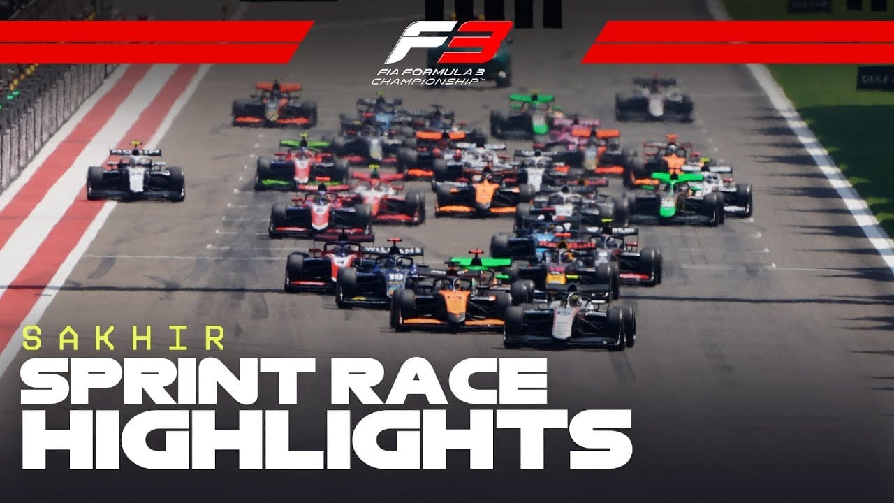 F3 Sprint Race Highlights | 2025 Bahrain Grand Prix