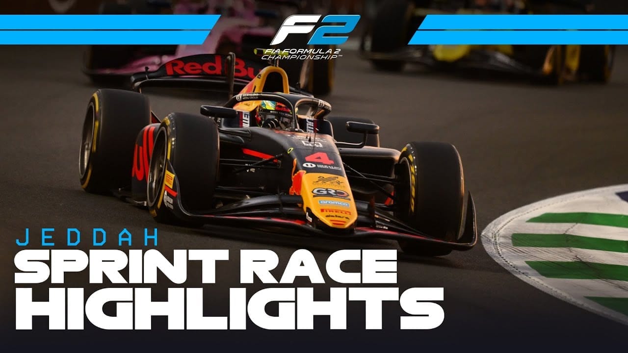 F2 Sprint Race Highlights | 2025 Saudi Arabian Grand Prix