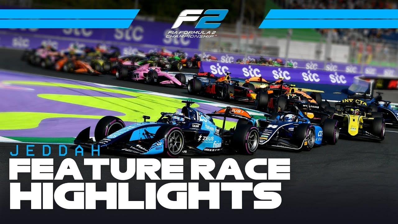 F2 Feature Race Highlights | 2025 Saudi Arabian Grand Prix