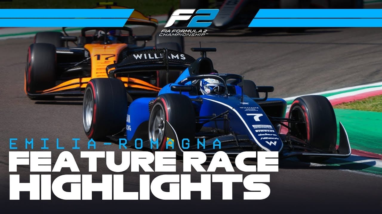 F2 Feature Race Highlights | 2025 Emilia-Romagna Grand Prix