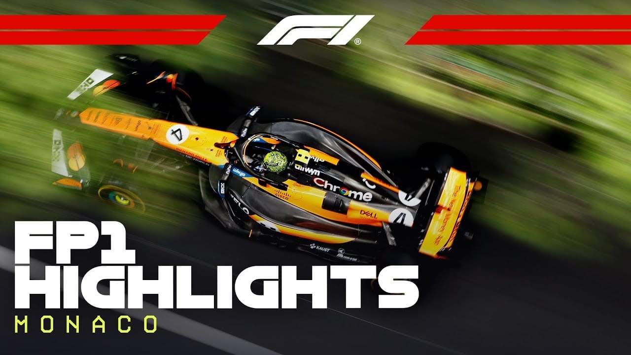 FP1 Highlights | 2025 Monaco Grand Prix