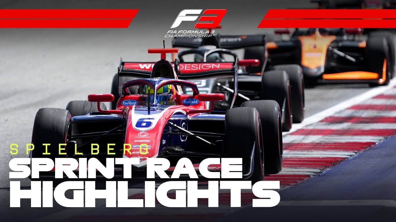 F3 Sprint Race Highlights | 2025 Austrian Grand Prix