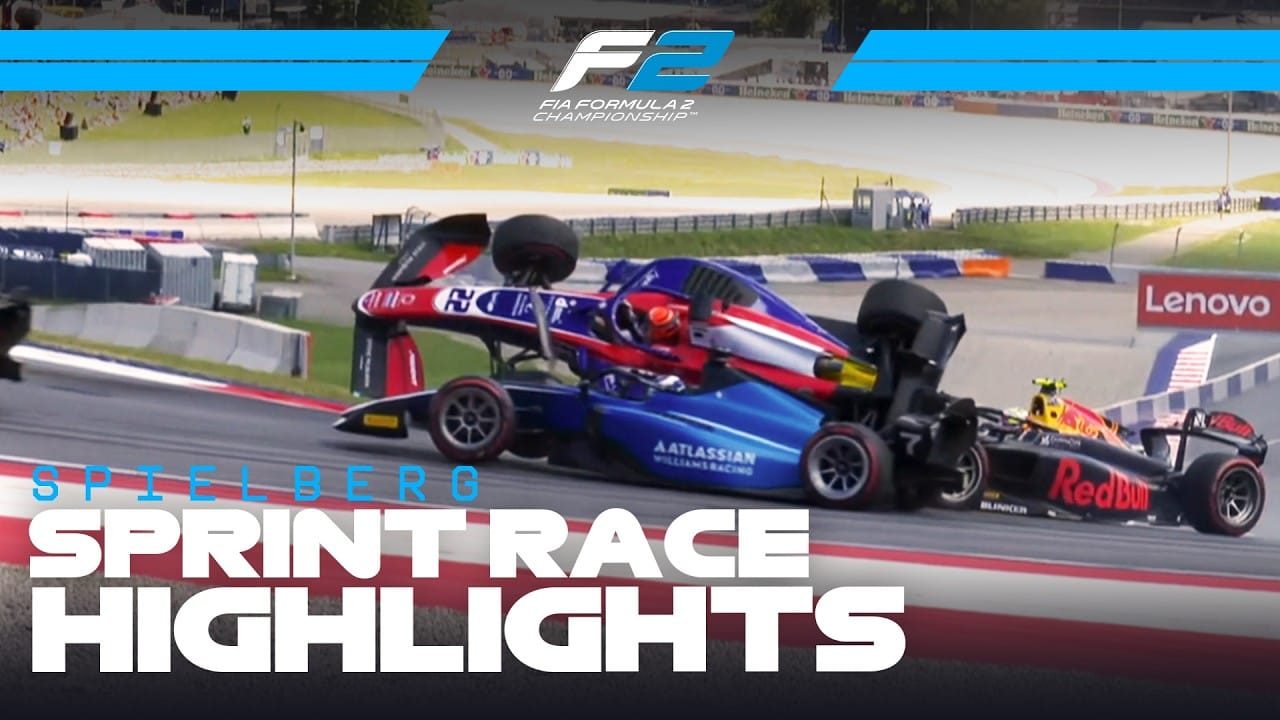 F2 Sprint Race Highlights | 2025 Austrian Grand Prix