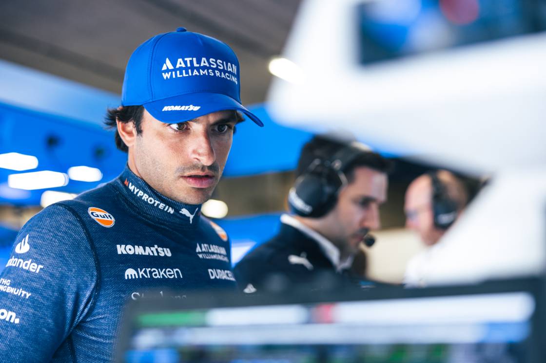 Sainz voegt zich bij pitstraat-trio voor start GP België