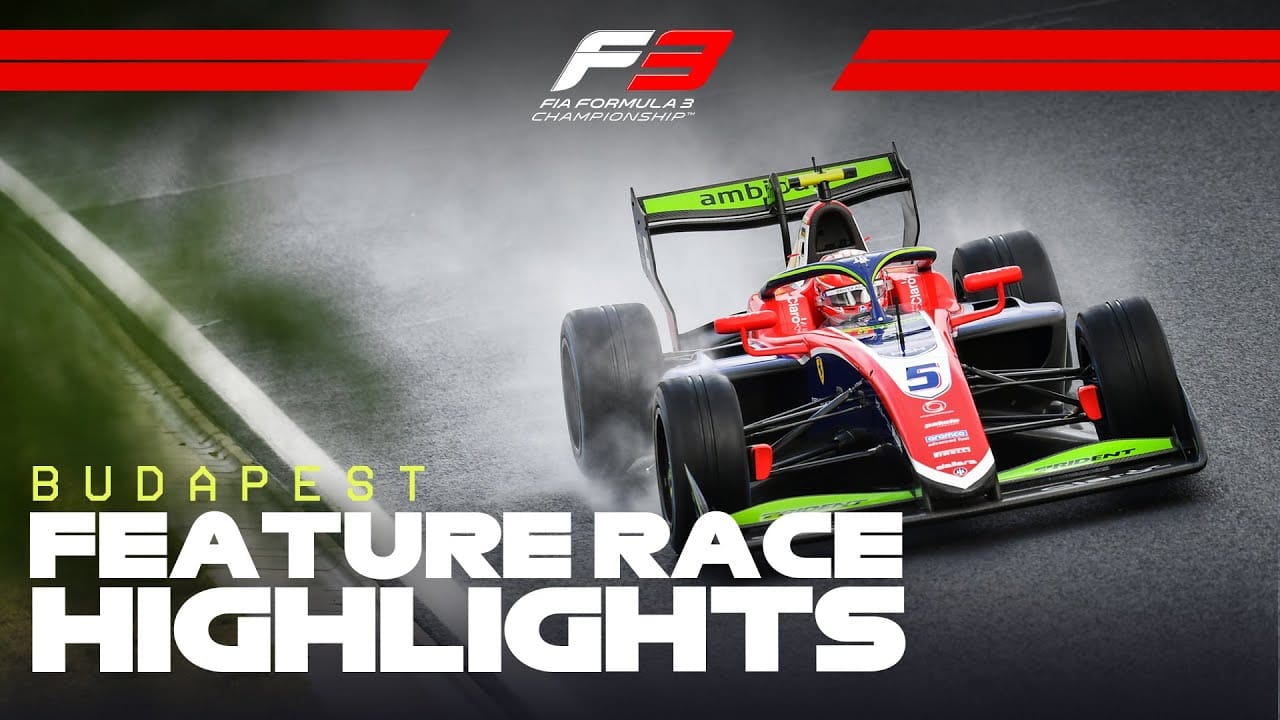 F3 Feature Race Highlights | 2025 Hungarian Grand Prix Highlights