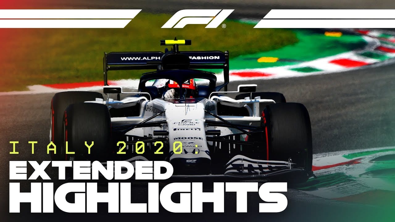 Extended Highlights | 2020 Italian Grand Prix
