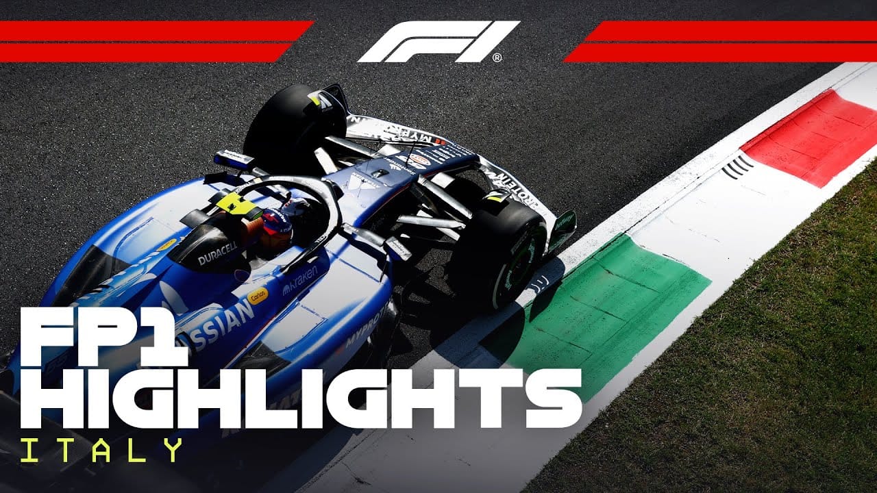 FP1 Highlights | 2025 Italian Grand Prix