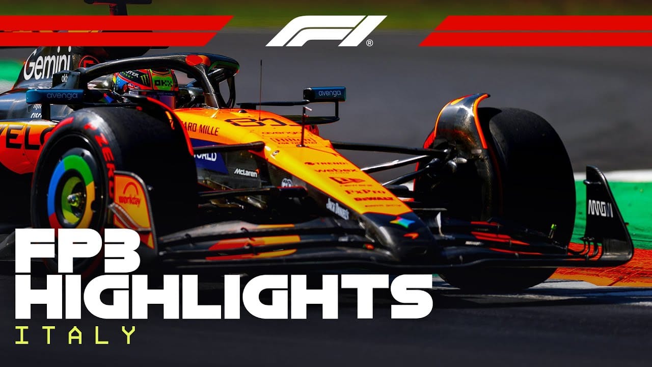 FP3 Highlights | 2025 Italian Grand Prix