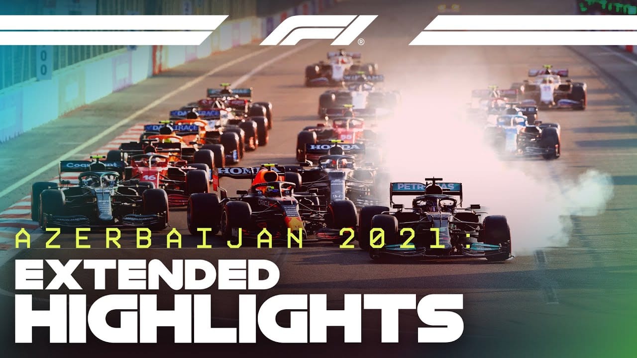 Checo Rules The Streets! | Extended Highlights | 2021 Azerbaijan Grand Prix