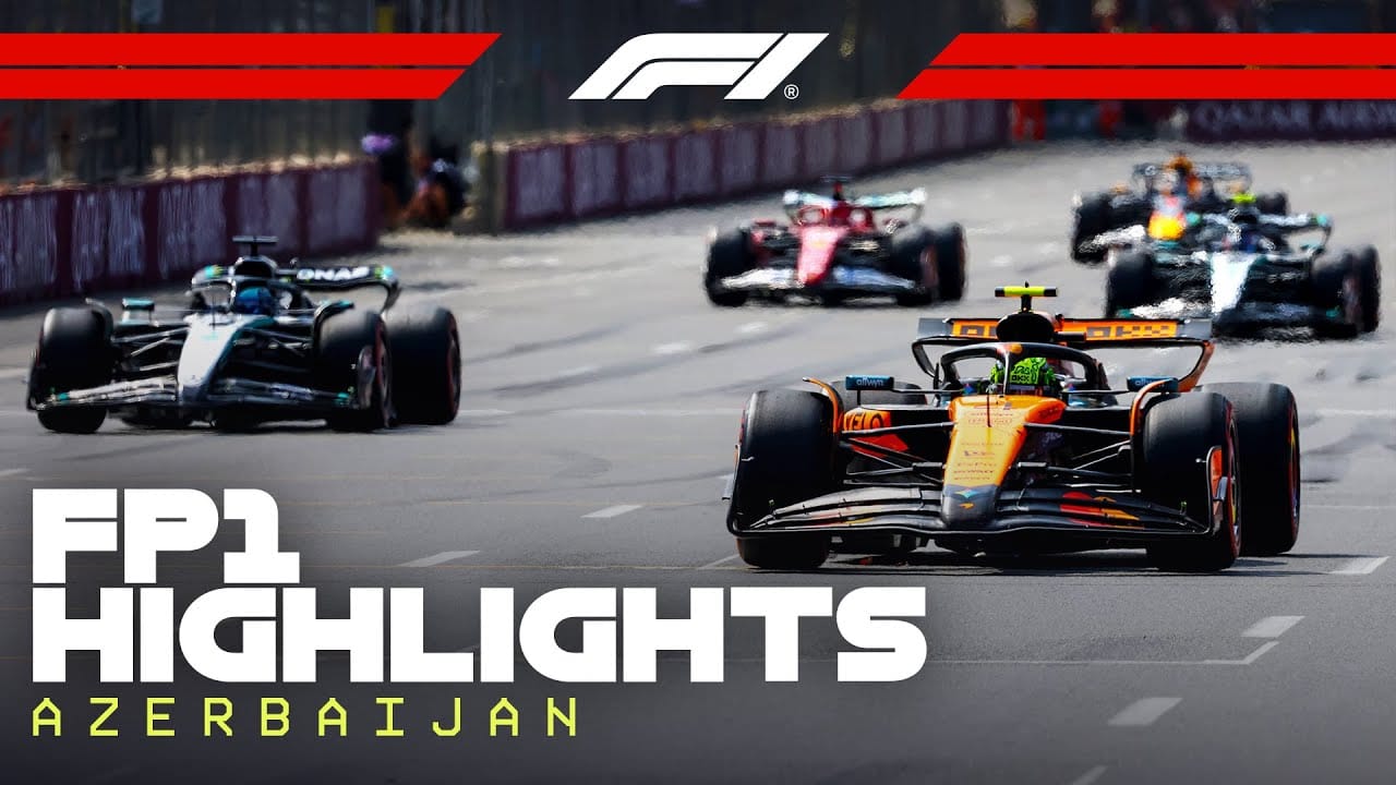 FP1 Highlights | 2025 Azerbaijan Grand Prix