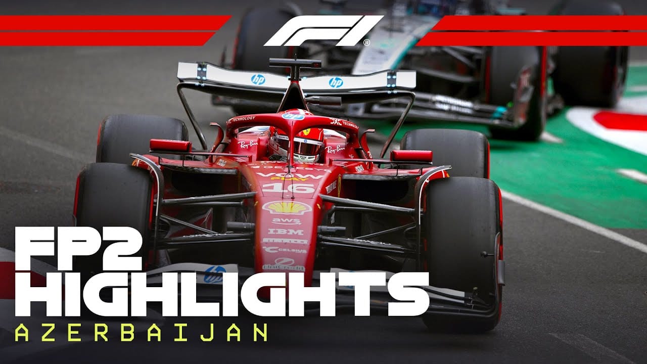 FP2 Highlights | 2025 Azerbaijan Grand Prix