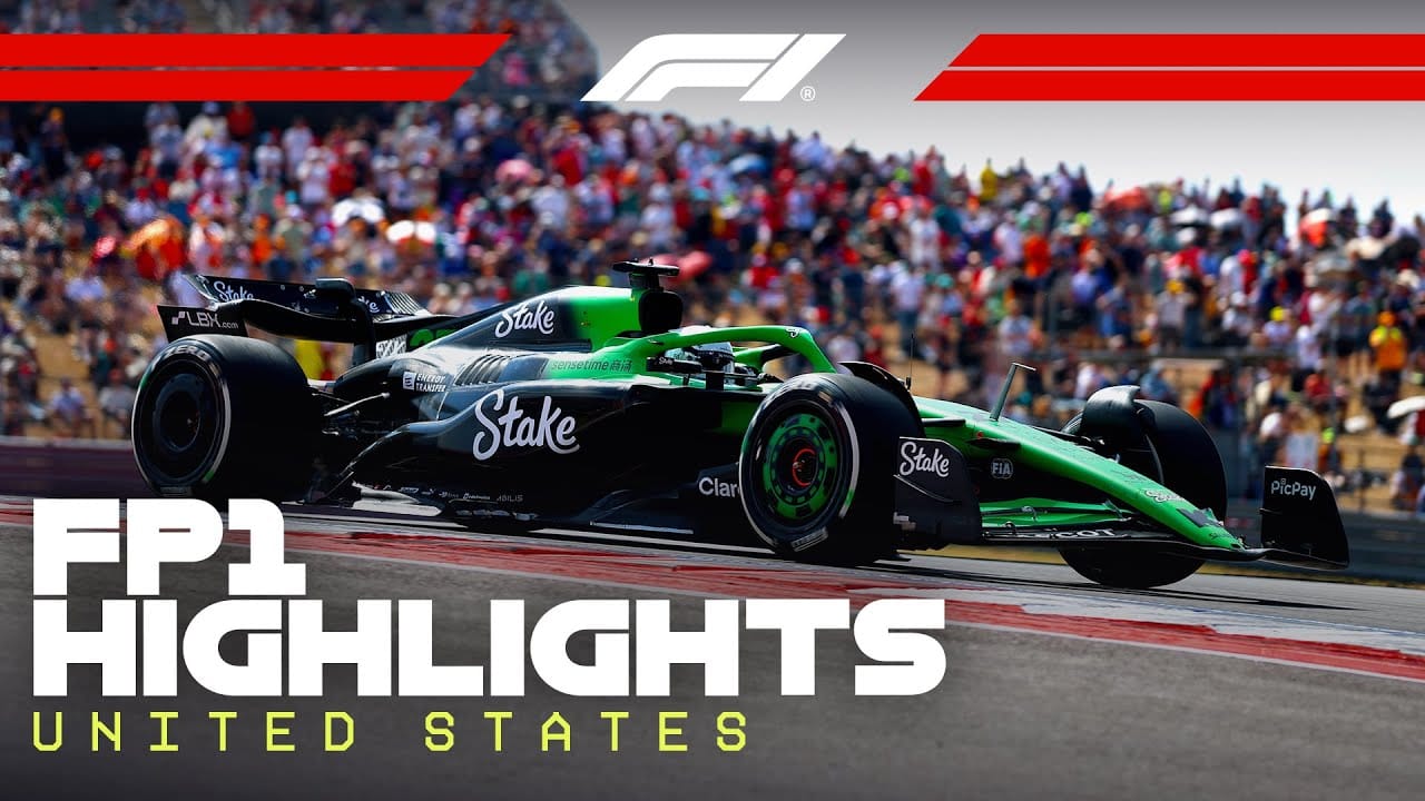 FP1 Highlights | 2025 United States Grand Prix