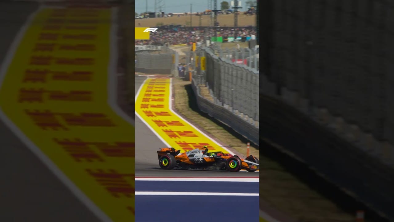 Norris Goes For The Move On Leclerc! 👏💨