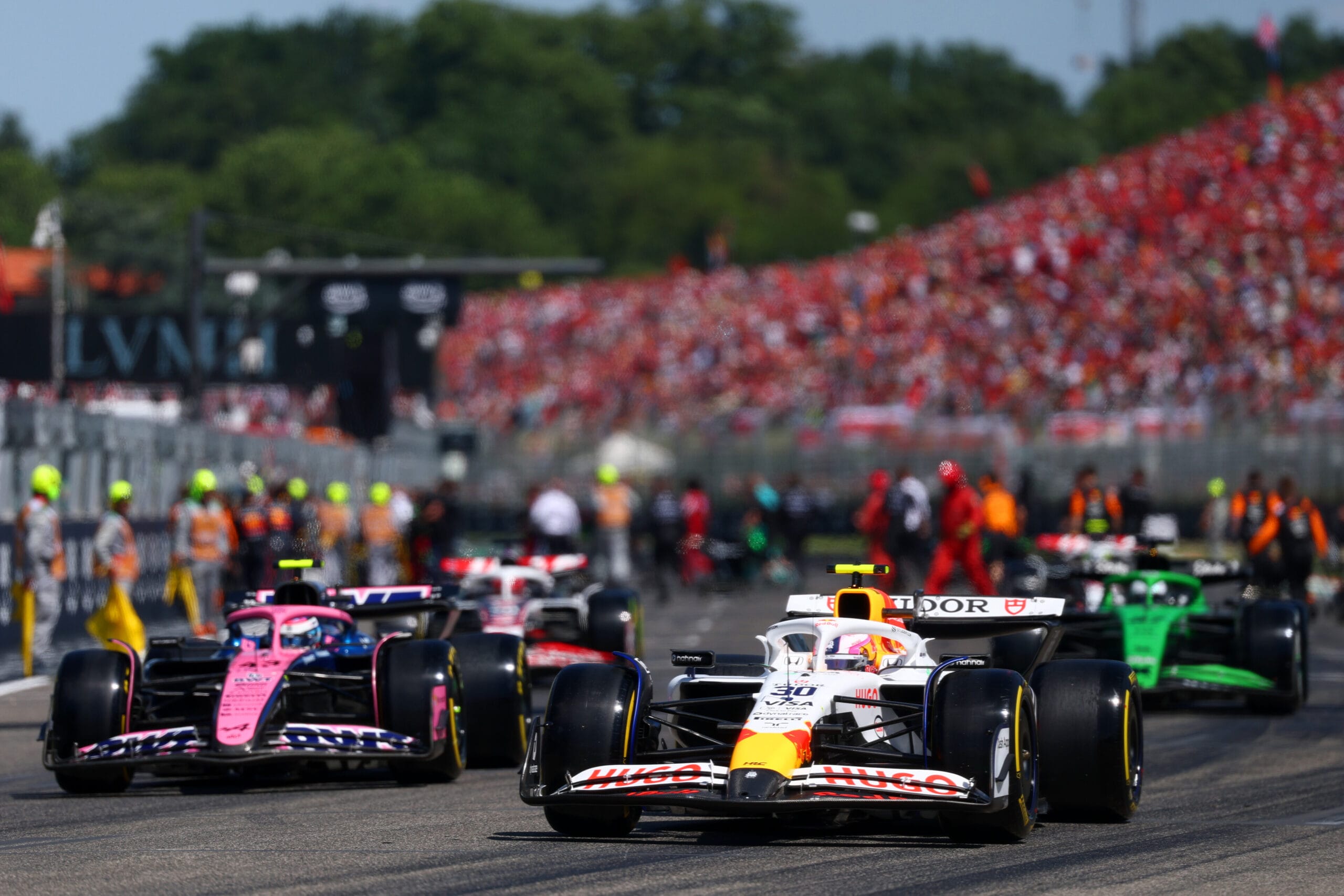 Wat gebeurt er tijdens de formation lap voor elke Grand Prix