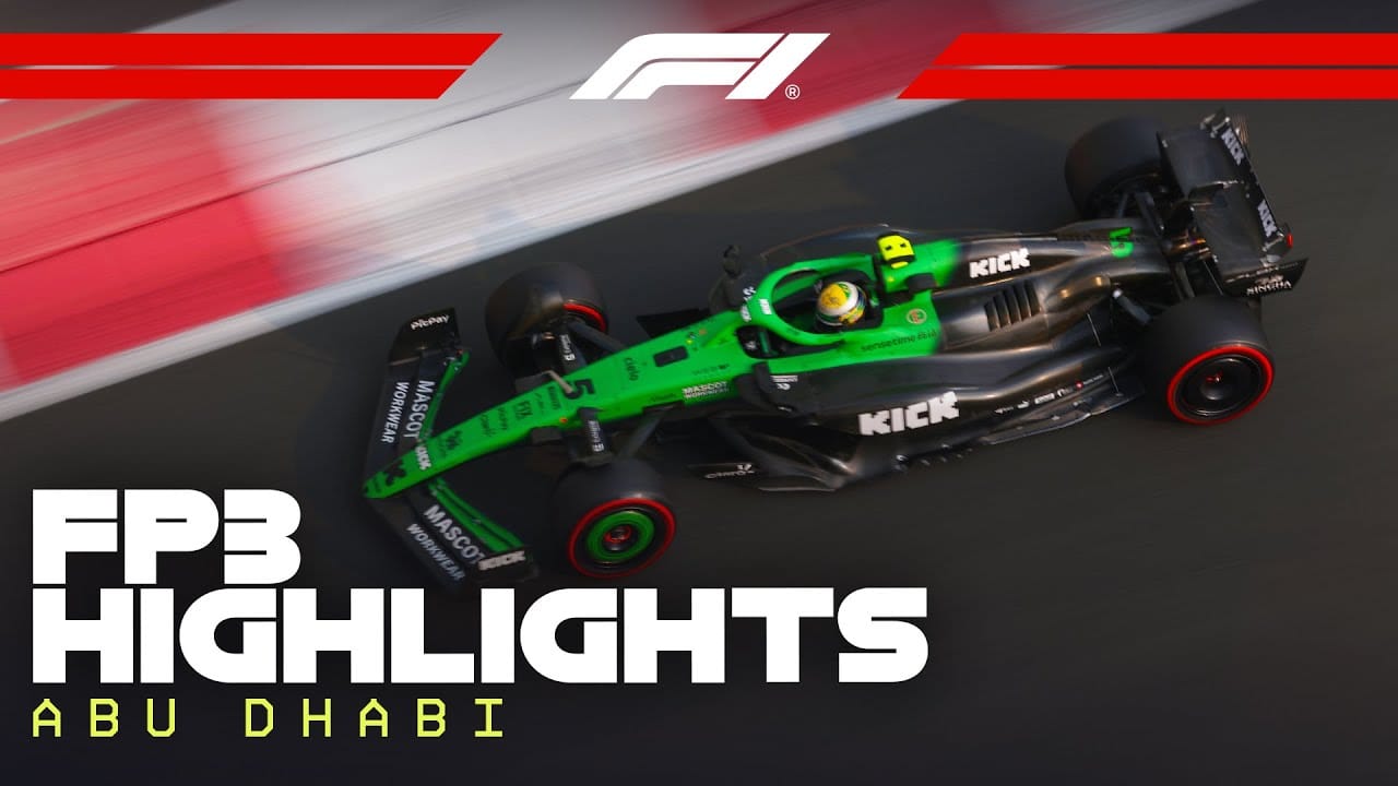 FP3 Highlights | 2025 Abu Dhabi Grand Prix