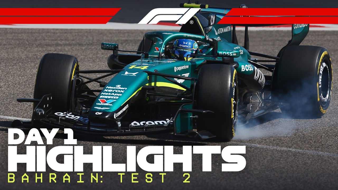 Day 1 Highlights | 2026 Bahrain Pre-Season Test 2