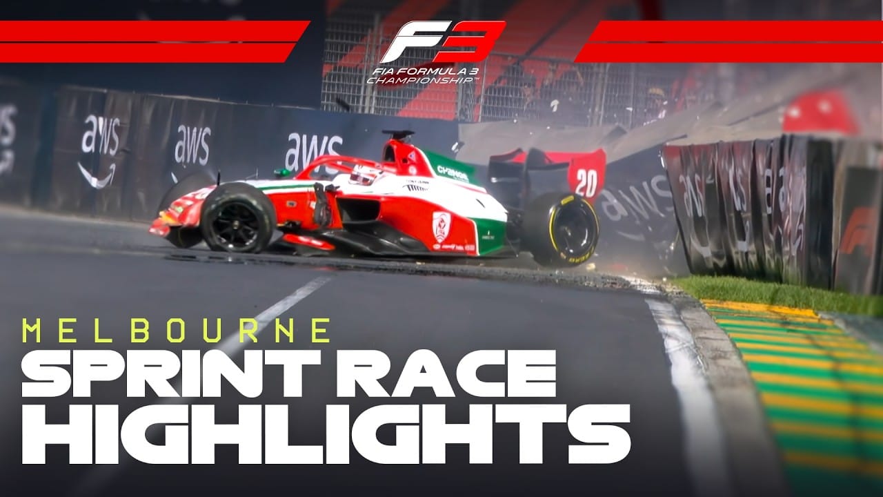 F3 Sprint Race Highlights | 2026 Australian Grand Prix