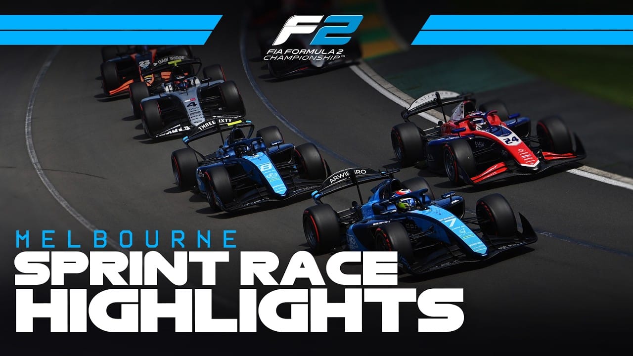 F2 Sprint Race Highlights | 2026 Australian Grand Prix