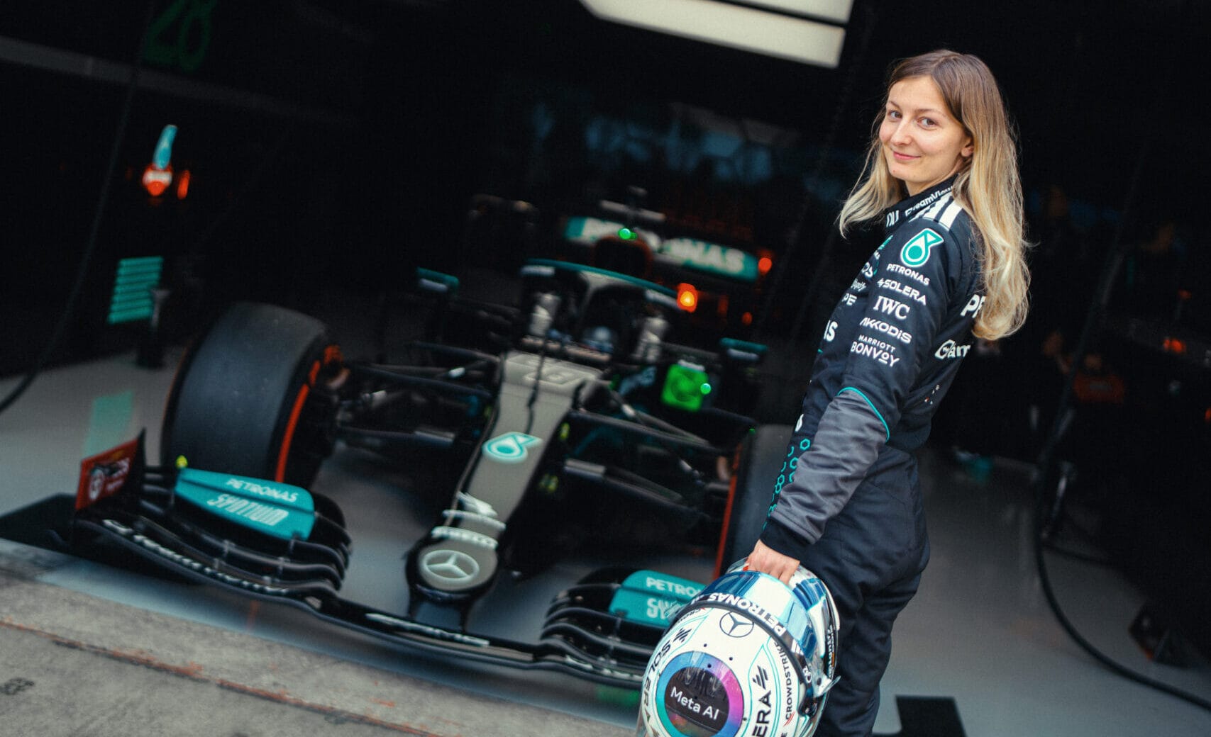 Ze droomde er jarenlang van: Doriane Pin schrijft geschiedenis voor Mercedes