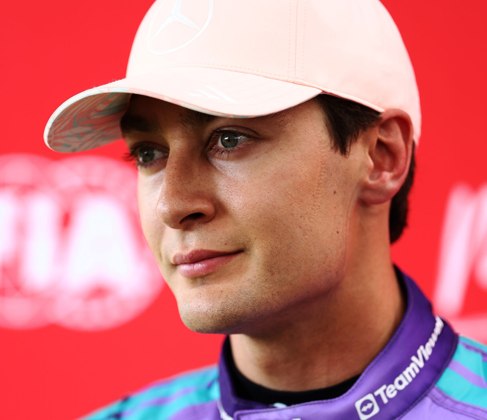 Max Verstappen en George Russell strijden om positie tijdens de Grand Prix van Miami