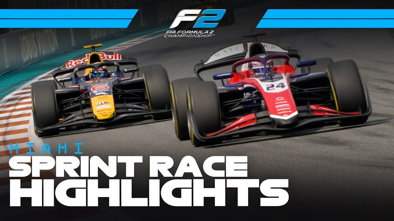 F2 Sprint Race Highlights | 2026 Miami Grand Prix