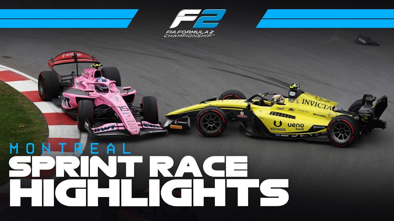 F2 Sprint Race Highlights | 2026 Canadian Grand Prix