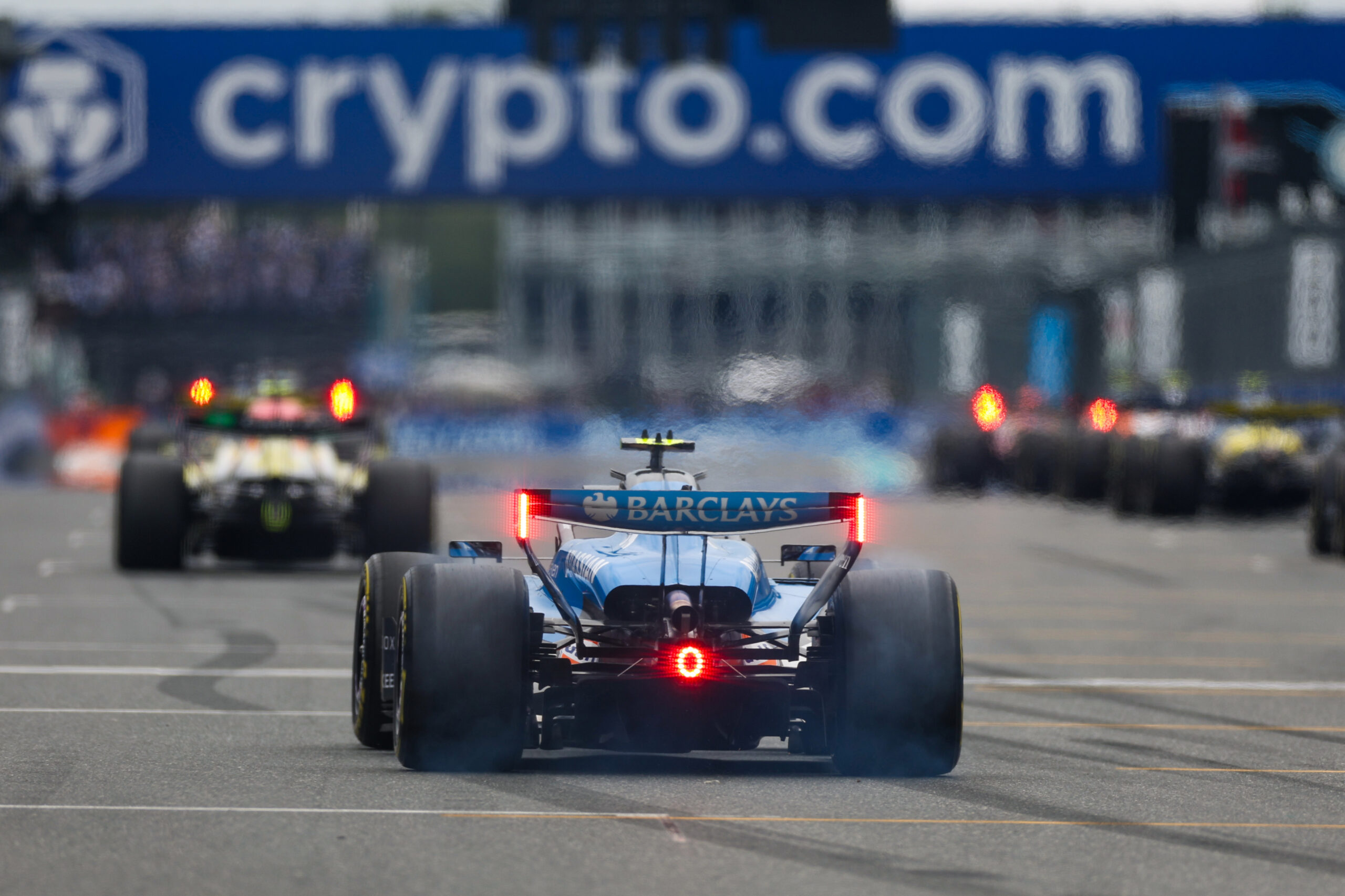 Carlos Sainz rijdt voor Williams in de Grand Prix van Miami tijdens het 2026 Formule 1-seizoen