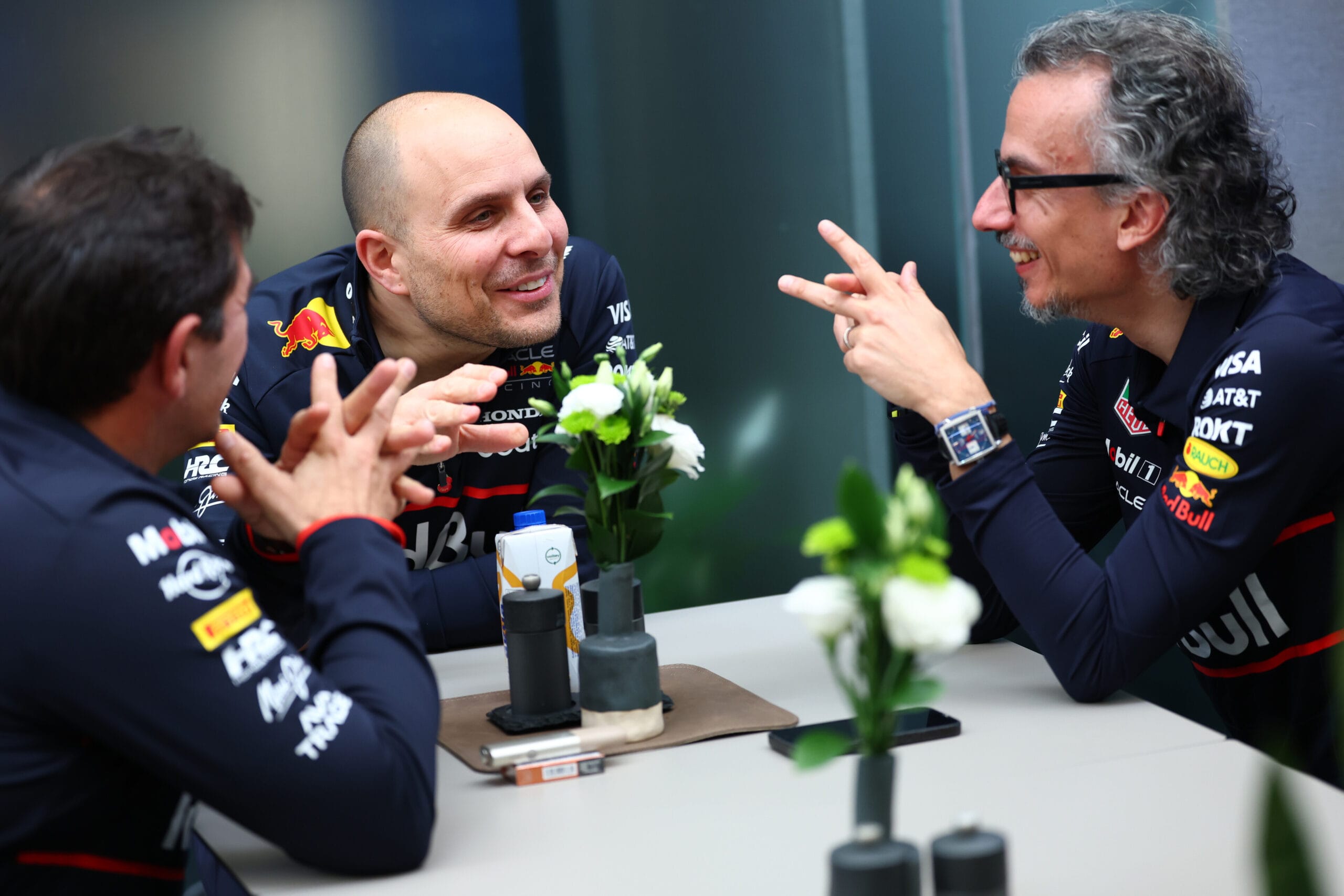 Laurent Mekies spreekt zich uit over het vertrek van Gianpiero Lambiase naar McLaren in Miami
