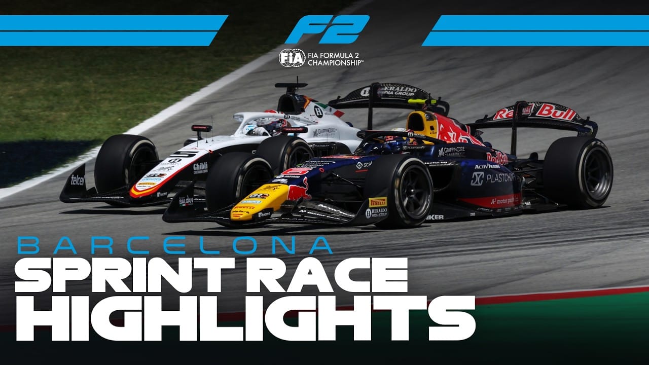 F2 Sprint Race Highlights | 2026 Barcelona Grand Prix