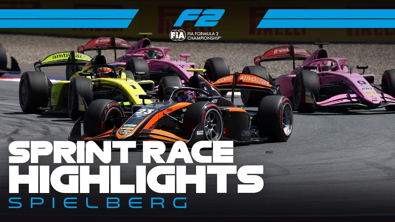 F2 Sprint Race Highlights | 2026 Austrian Grand Prix