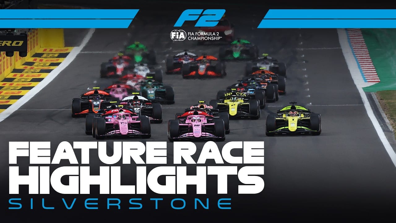 F2 Feature Race Highlights | 2026 British Grand Prix
