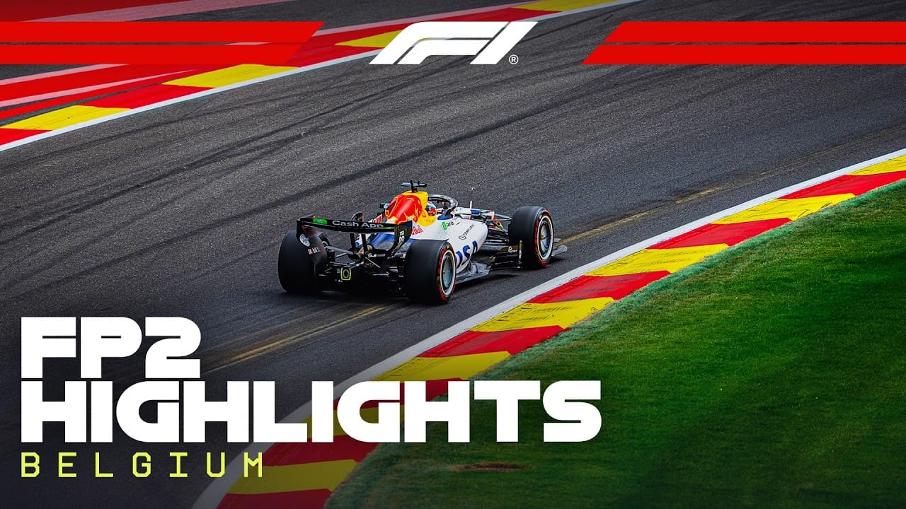 FP2 Highlights | 2026 Belgian Grand Prix