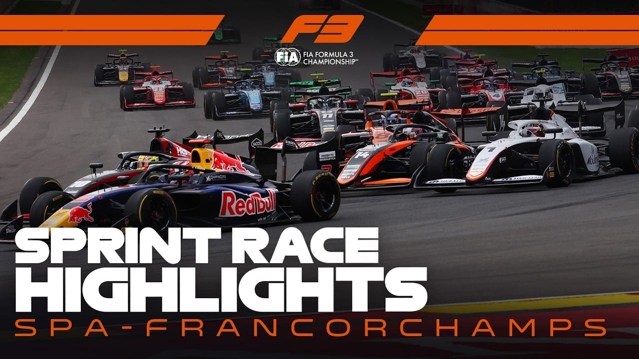 F3 Sprint Race Highlights | 2026 Belgian Grand Prix