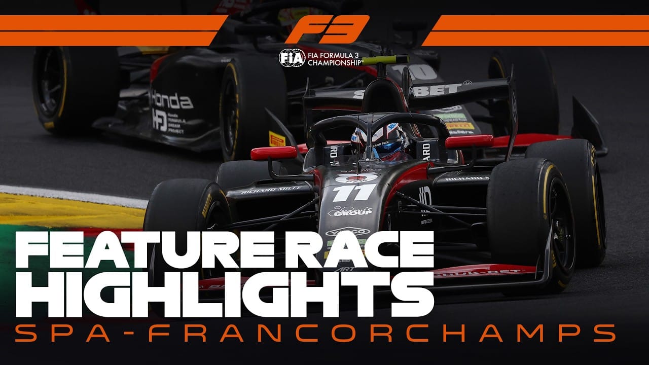 F3 Feature Race Highlights | 2026 Belgian Grand Prix