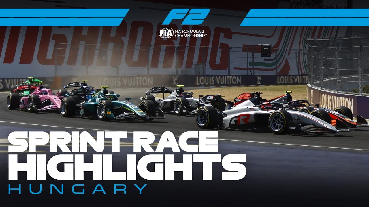 F2 Sprint Race Highlights | 2026 Hungarian Grand Prix