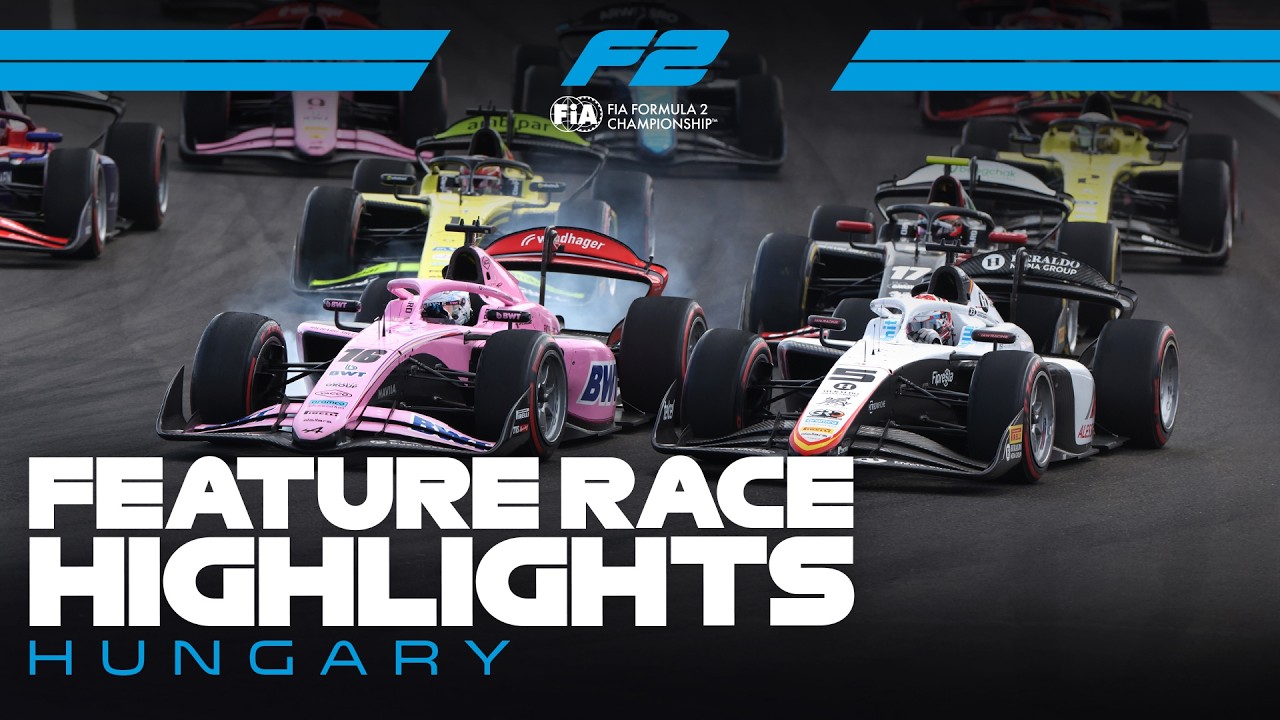 F2 Feature Race Highlights | 2026 Hungarian Grand Prix