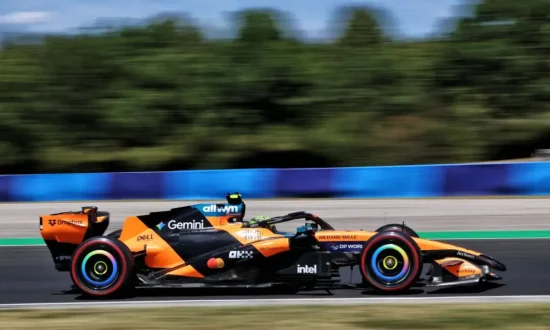 Norris snelste in VT3 Hongarije, Verstappen slechts zevende